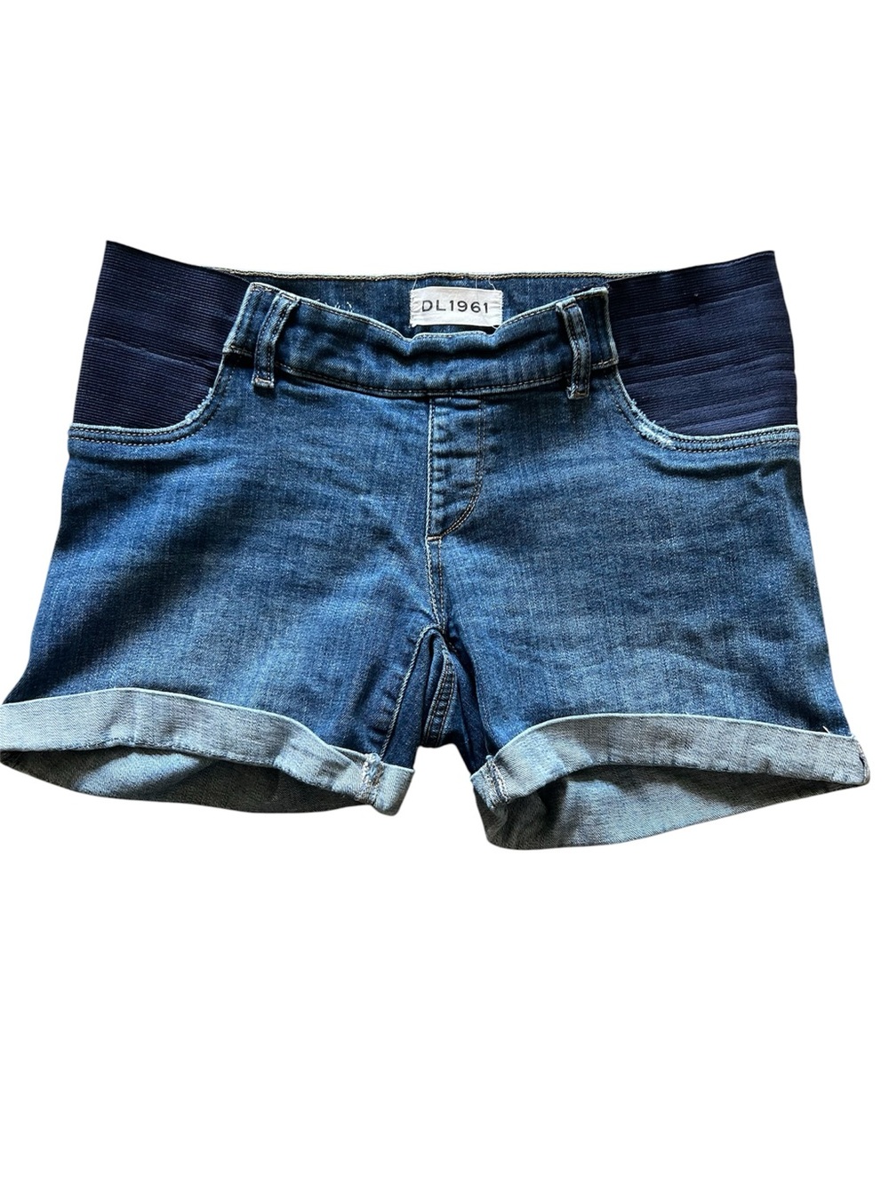 DL1961 Women’s Karlie Maternity Denim Shorts | Size 29